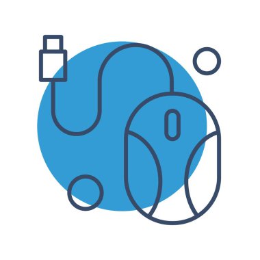 Vektör fare ağı simgesi 