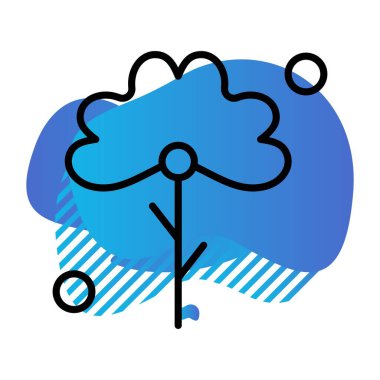 Aziz Patrick konsept simgesi, vektör illüstrasyonu