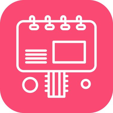 Vektör Pazarlama Ağ Simgesi