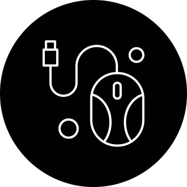 Vektör fare ağı simgesi 