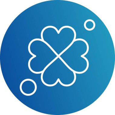 Aziz Patrick konsept simgesi, vektör illüstrasyonu