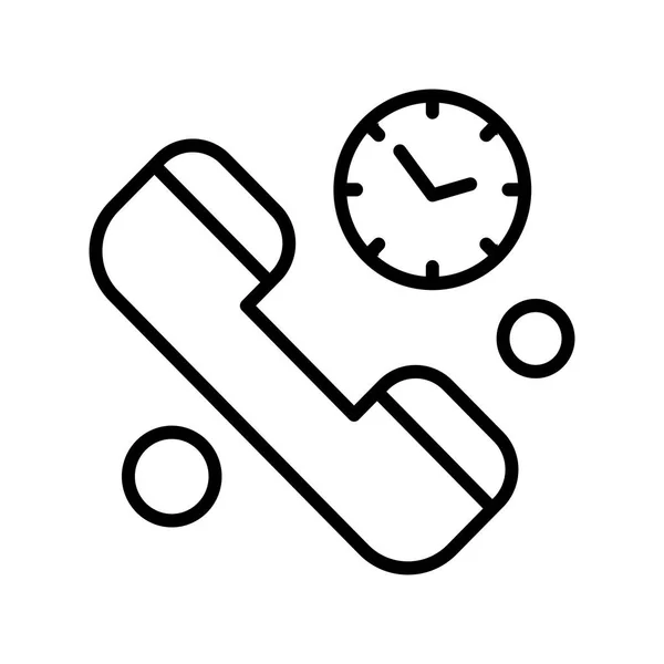 Telefone Vetor Icon Ilustração —  Vetores de Stock