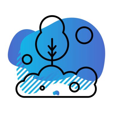 Toprak Günü konsept simgesi, vektör illüstrasyonu