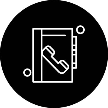 Vektör kişi defteri Ico