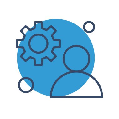 Tasarım için vektör kullanıcı simgesi