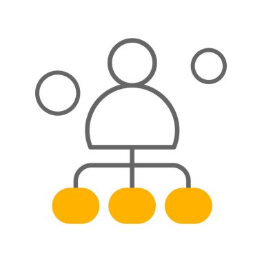 Tasarım için vektör kullanıcı simgesi