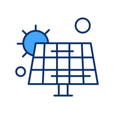 Vektör illüstrasyonu modern simge, dünya konsepti 