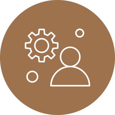 Tasarım için vektör kullanıcı simgesi