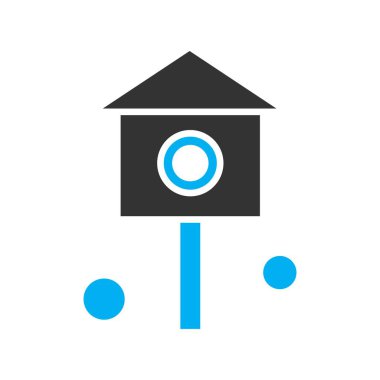 kamp konsepti simgesi, vektör illüstrasyonu