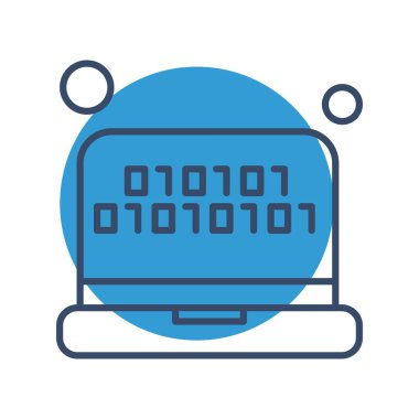 dizüstü bilgisayar simgesi, vektör illüstrasyonu