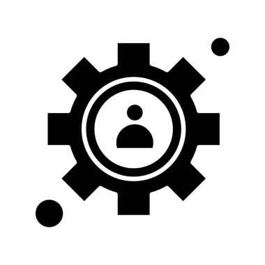 Tasarım için vektör kullanıcı simgesi