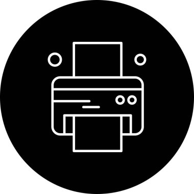 Nesnelerin internet konseptinin basit vektör simgesi