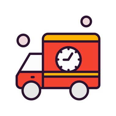 Modern ikon vektör illüstrasyonu, pazar konsepti 