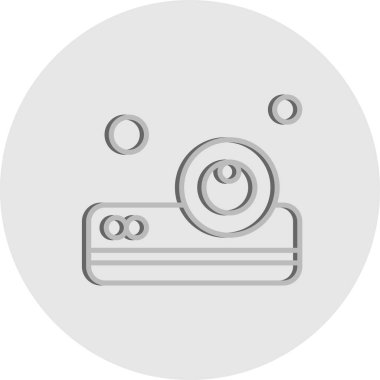 teknoloji konsept simgesi, vektör illüstrasyonu