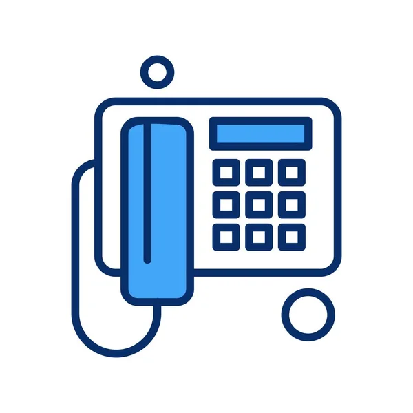 Vector Telephone Icon Illustration — Stock Vector