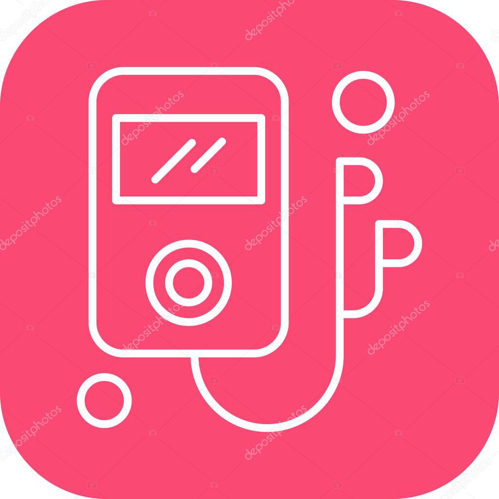 technology concept icon, vector illustration