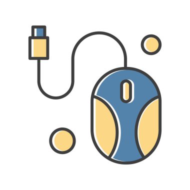 Vektör fare ağı simgesi 