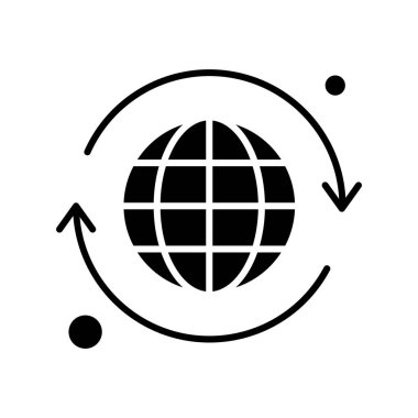 toprak simgesi vektör illüstrasyonu 