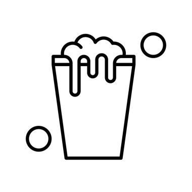 Aziz Patrick konsept simgesi, vektör illüstrasyonu