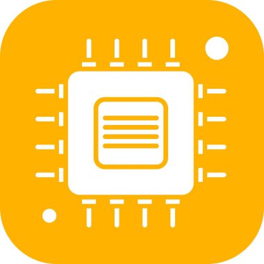 Vektör Çipi Web Simgesi