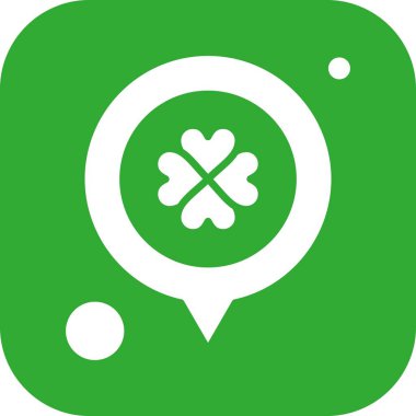 konum web simgesi, vektör illüstrasyonu