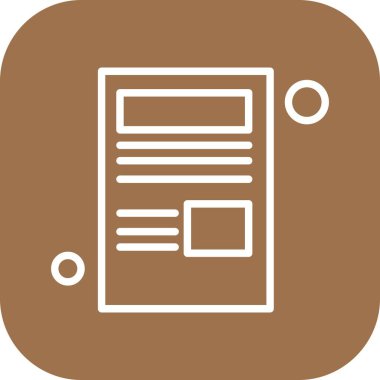 Vektör haber gazetesi Ico