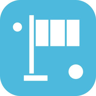  Vektör bayrağı web simgesi