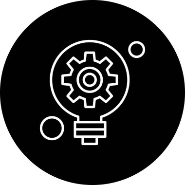 Ampul Simgesi, Vektör illüstrasyonu