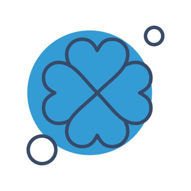 Aziz Patrick konsept simgesi, vektör illüstrasyonu