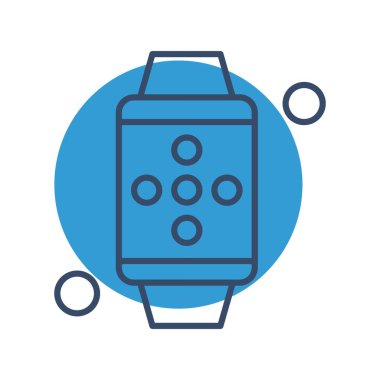 Vektör mobil izleme simgesi