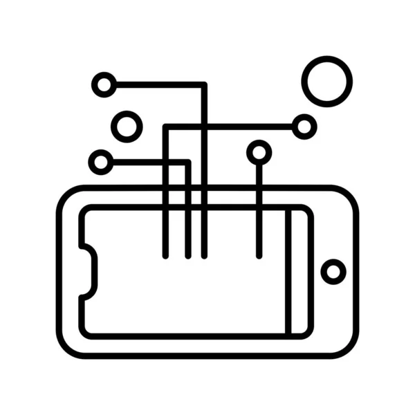 Εικονίδιο Έννοιας Τεχνολογίας Διανυσματική Απεικόνιση — Διανυσματικό Αρχείο
