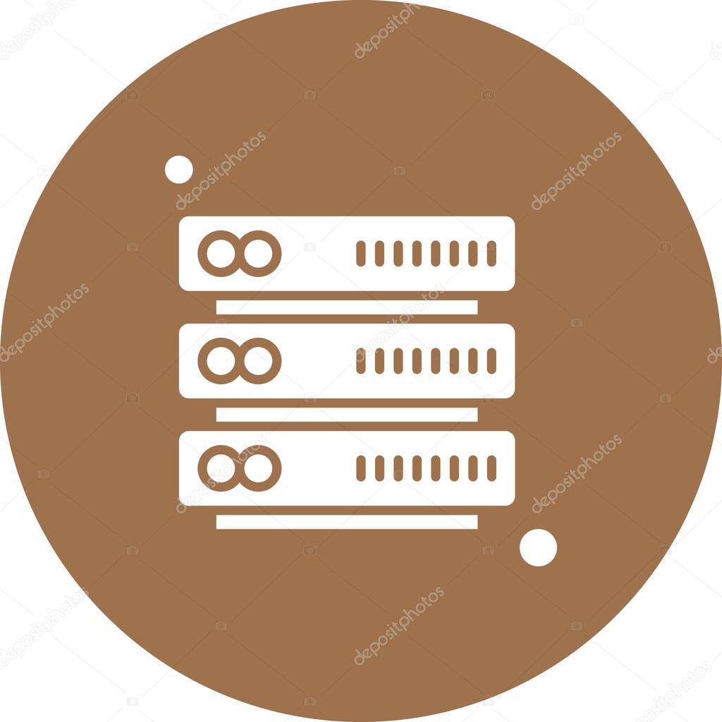 Vector server web  Icon
