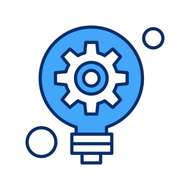  Ampul Simgesi, Vektör illüstrasyonu