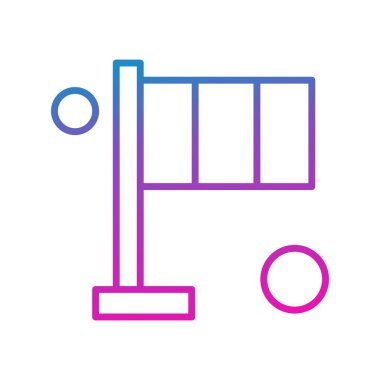  Vektör bayrağı web simgesi