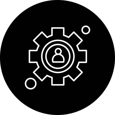 Tasarım için vektör kullanıcı simgesi