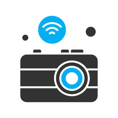  Kamera Simgesi, Vektör illüstrasyonu