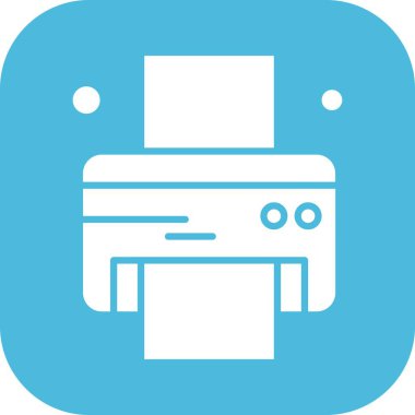 Nesnelerin internet konseptinin basit vektör simgesi