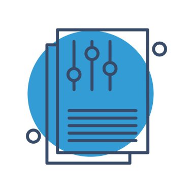 seo modern simgesinin vektör illüstrasyonu