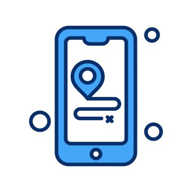 cep telefonu simgesi vektör çizimi grafik tasarımı