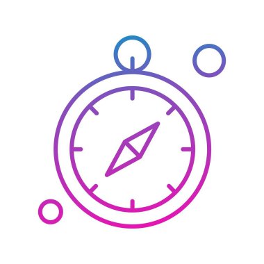  Vektör kronometre simgesi, vektör, illüstrasyon, iş konsepti