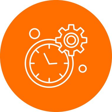  Vektör Saat simgesi, vektör, illüstrasyon, iş ve yönetim kavramı