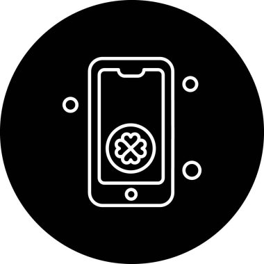 Aziz Patrick konsept simgesi, vektör illüstrasyonu