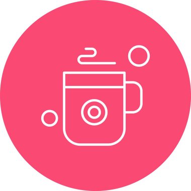 Vektör Kahve simgesi, vektör, illüstrasyon