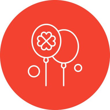 Aziz Patrick konsept simgesi, vektör illüstrasyonu