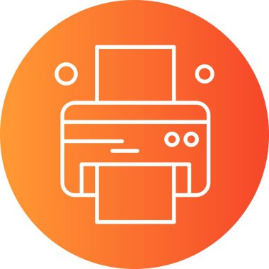 Nesnelerin internet konseptinin basit vektör simgesi