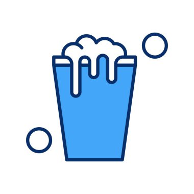 Aziz Patrick konsept simgesi, vektör illüstrasyonu