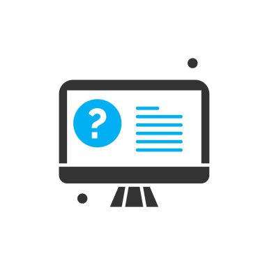 Vektör illüstrasyonu modern simge, telefon bağlantısı konsepti 