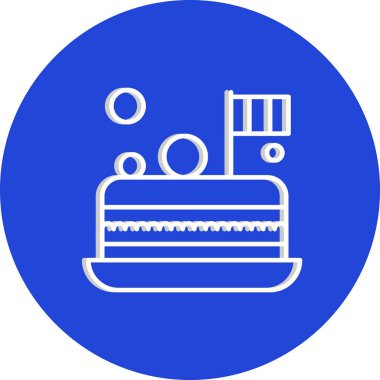 Aziz Patrick konsept simgesi, vektör illüstrasyonu