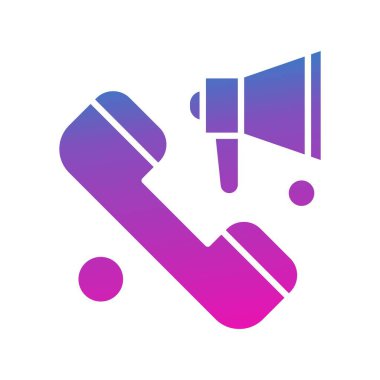 Vektör illüstrasyonu modern simge, telefon bağlantısı konsepti 