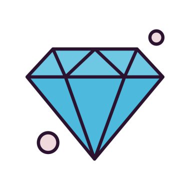  Vektör Elmas simgesi, vektör, illüstrasyon,  